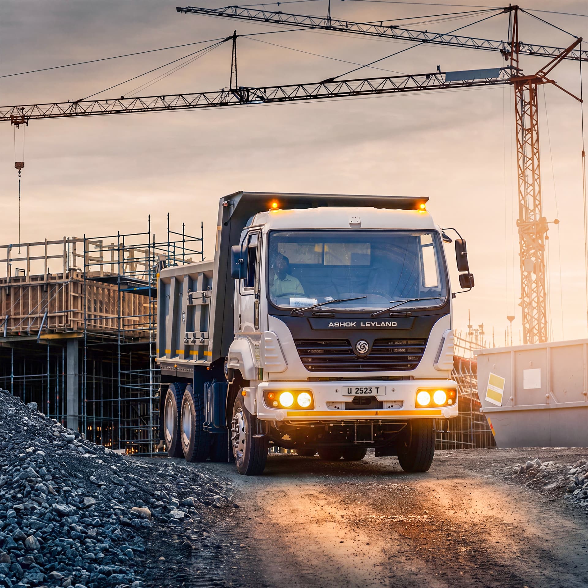 Ashok Leyland trucks in Kenya